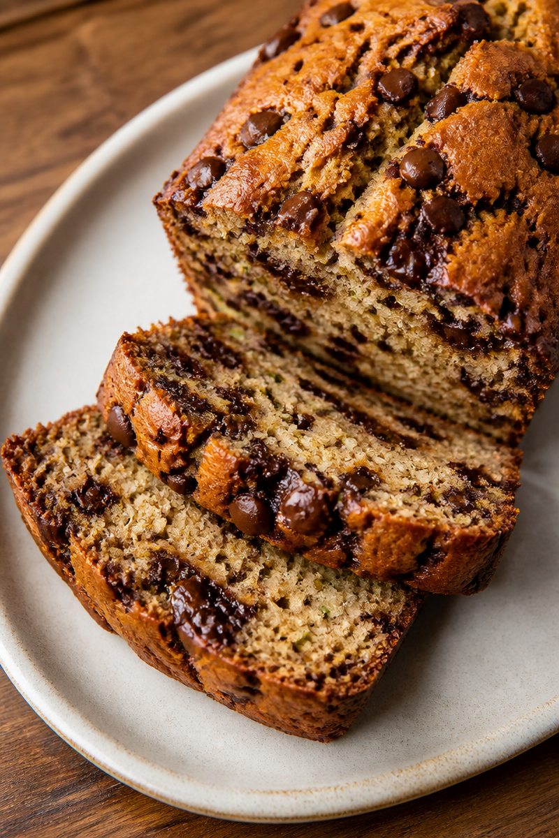 Chocolate Chip Zucchini Bread