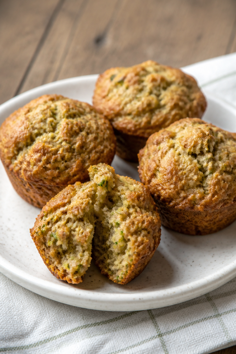 Moist and Flavorful Zucchini Muffins - An Easy and Delicious Recipe! | Easy Zucchini Bread Muffins, Healthy Zucchini Baking Recipes, Zucchini Muffin Recipes