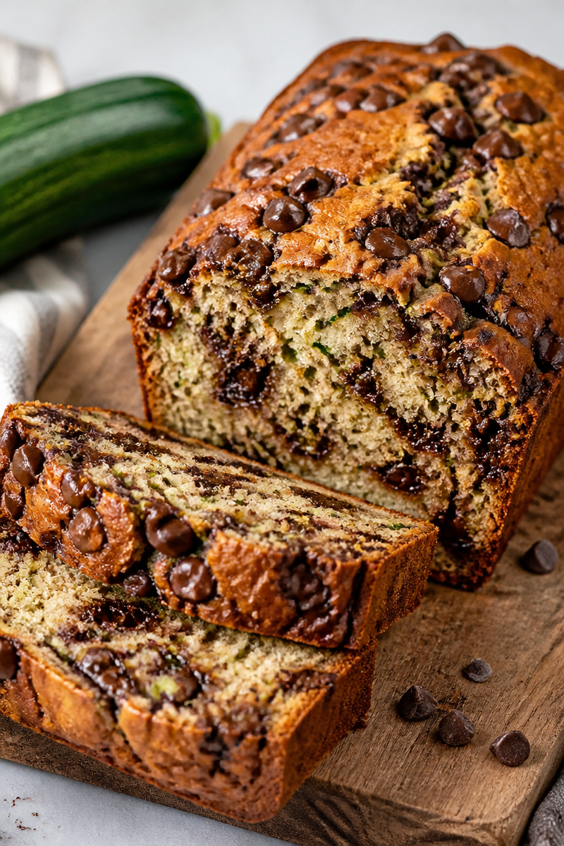 Chocolate Chip Zucchini Bread