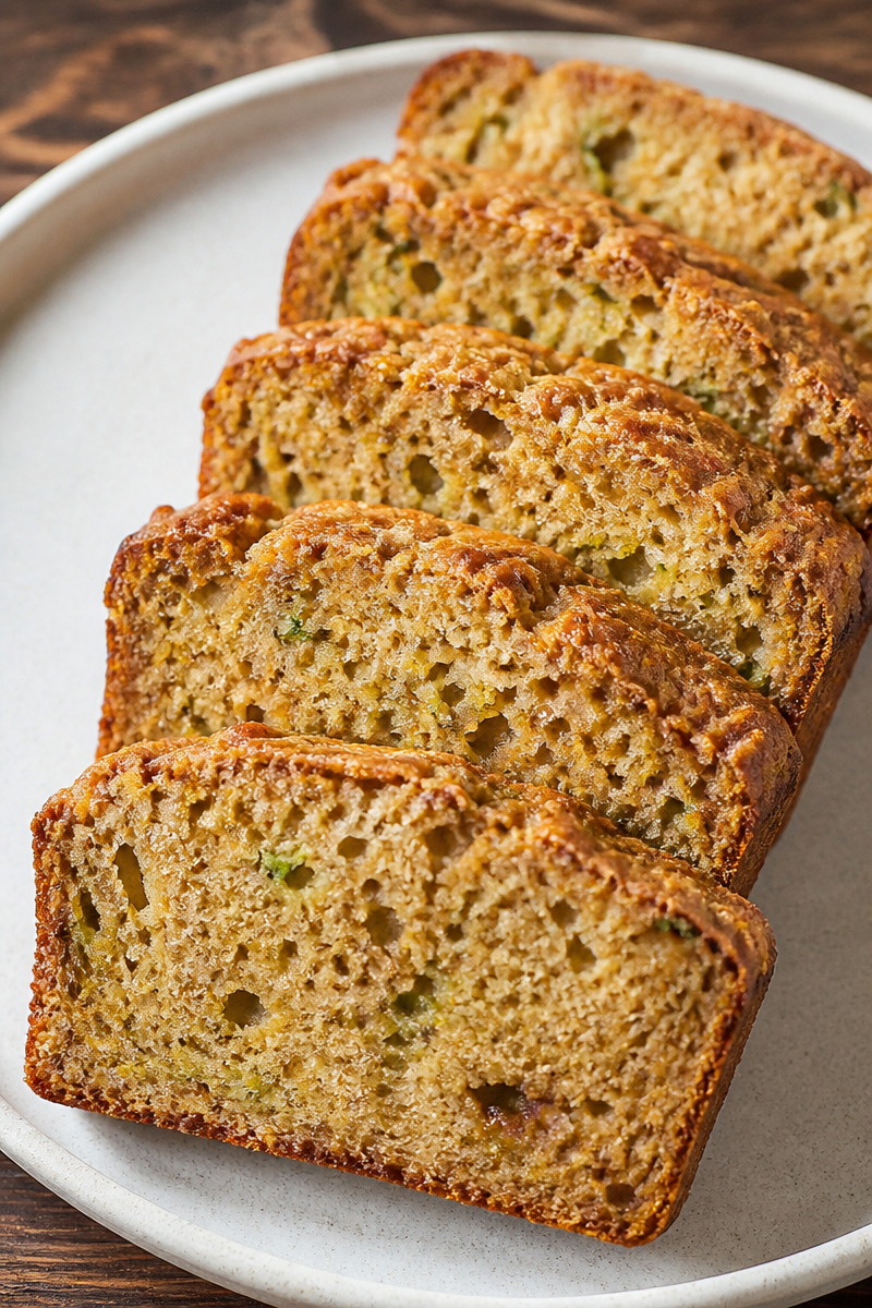 Zucchini Banana Bread