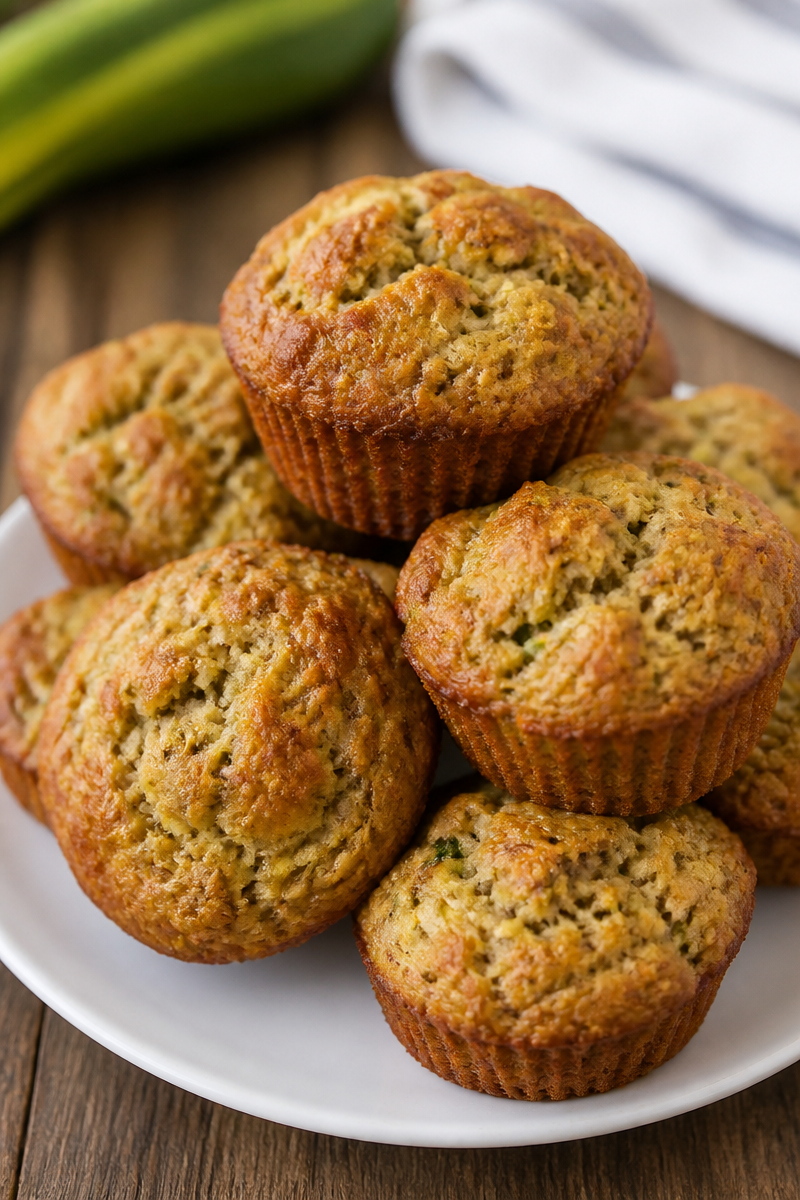 Moist and Flavorful Zucchini Muffins - An Easy and Delicious Recipe!