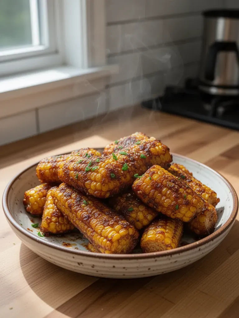 Air Fryer Corn Ribs
