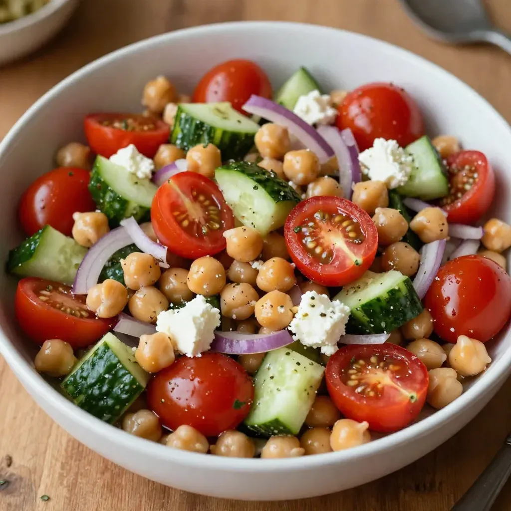 Protein-Packed Chickpea Salad Recipe