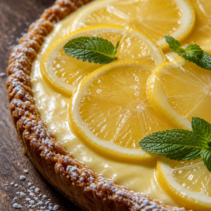 Tarte au citron sans cuisson