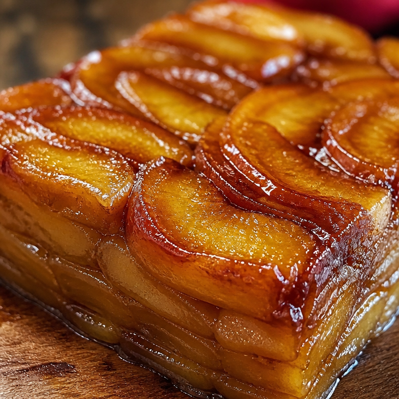 Terrine aux pommes caramélisées