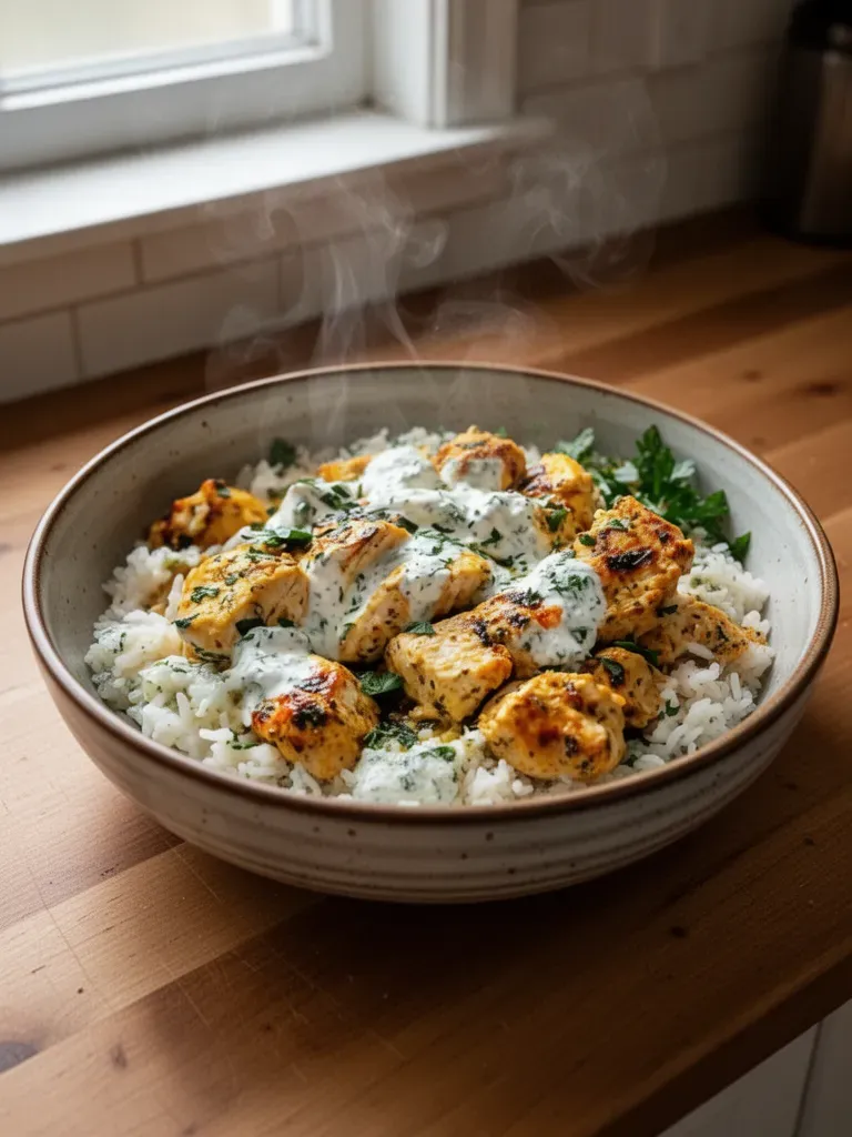 Easy Dump-and-Bake Chicken Tzatziki and Rice Your Family Will Love