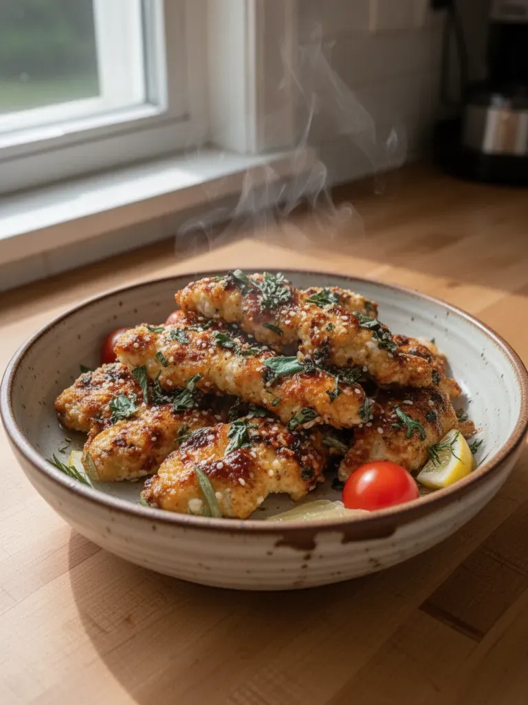 Healthy Whole30 Mediterranean Chicken Tenders
