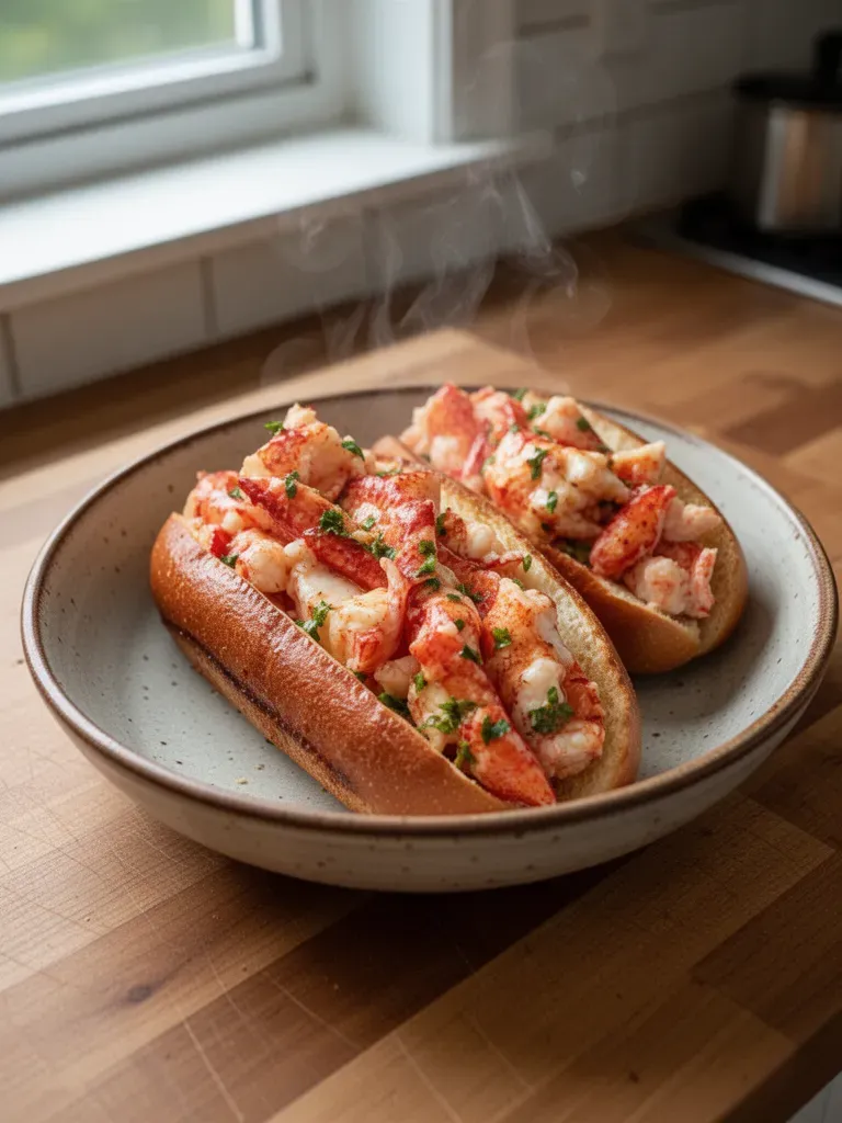 Mayo-Free Lobster Roll