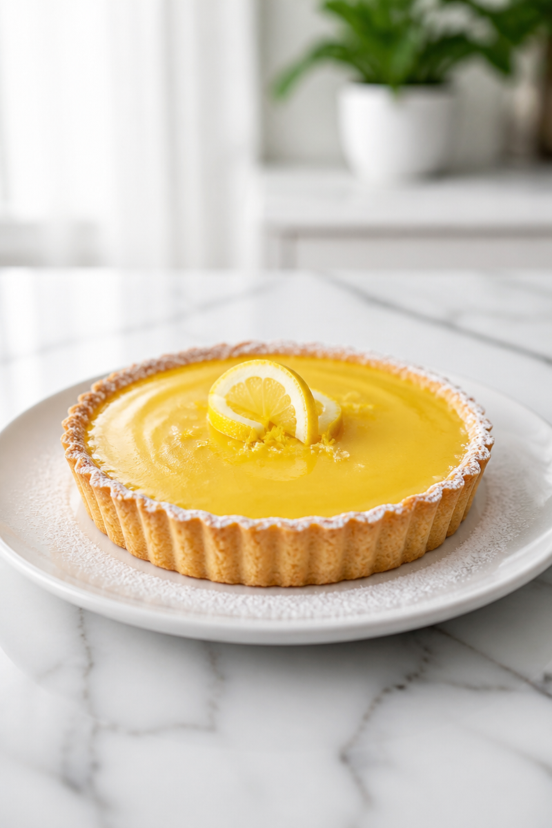 Homemade Tart Lemon Curd Tartlet