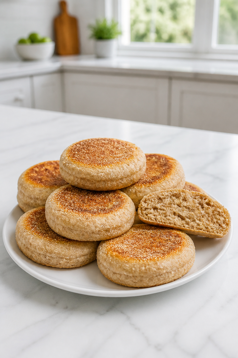 Whole Wheat English Muffin Recipe