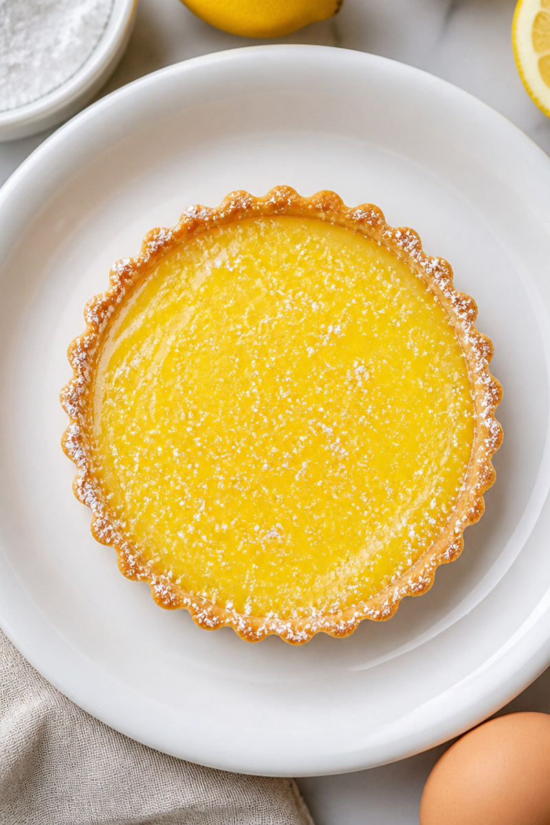 Homemade Tart Lemon Curd Tartlet
