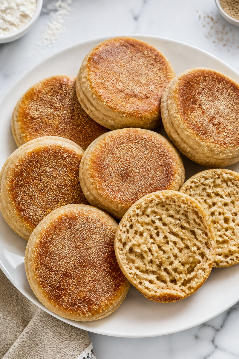 Whole Wheat English Muffin Recipe