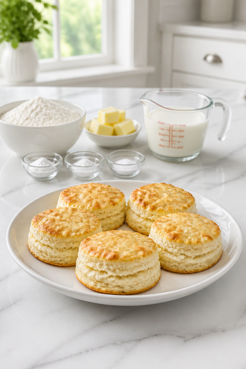 Buttermilk Homemade Biscuit Recipe