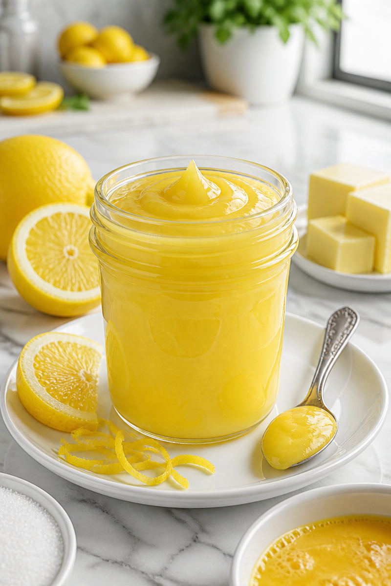 Classic Homemade Lemon Curd Filling