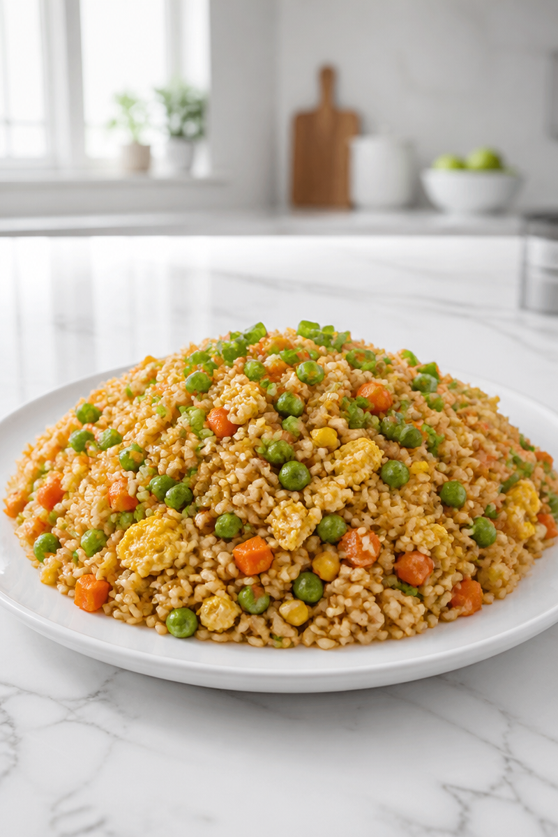 Easy Homemade Hibachi Style Fried Rice