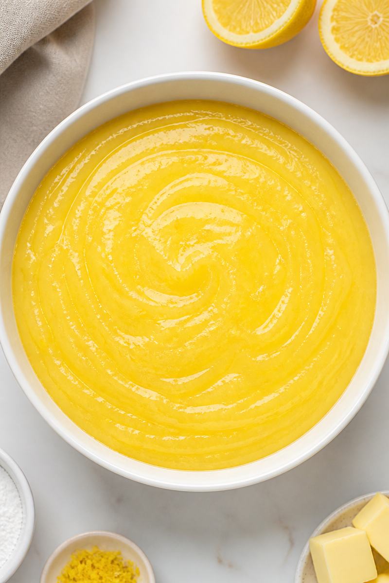 Classic Homemade Lemon Curd Filling