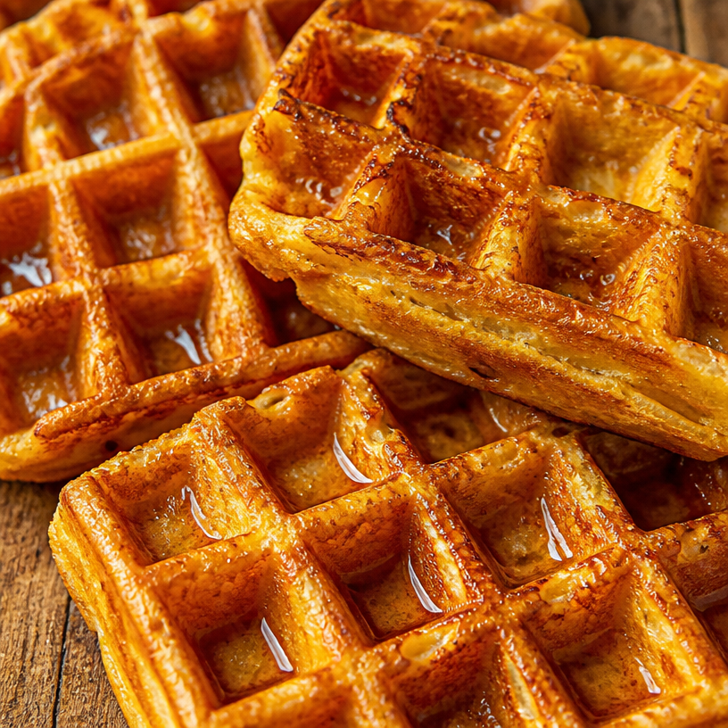 Cottage Cheese Waffles (Flourless and Gluten-Free)