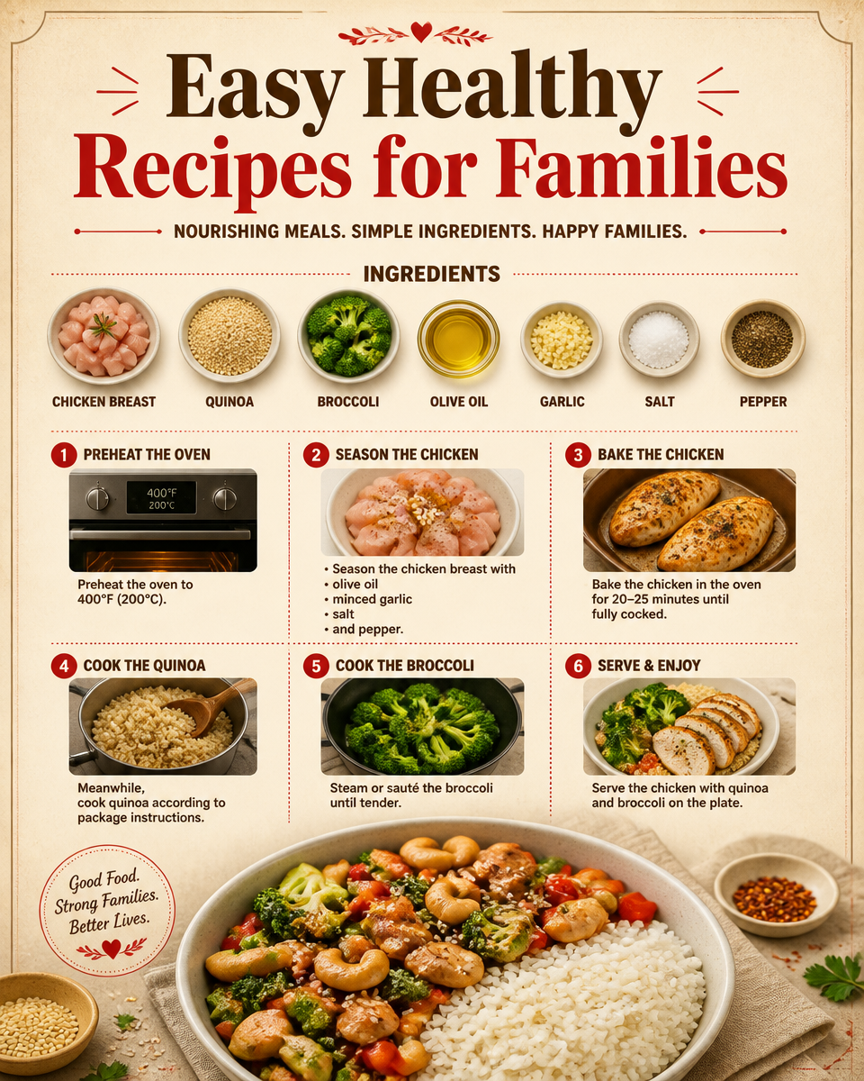 Easy Healthy Recipes for Families