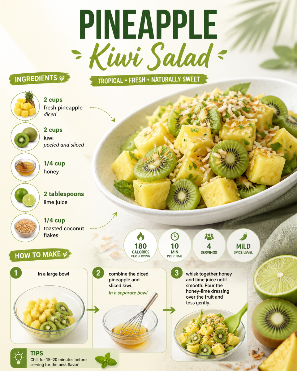 Pineapple Kiwi Salad