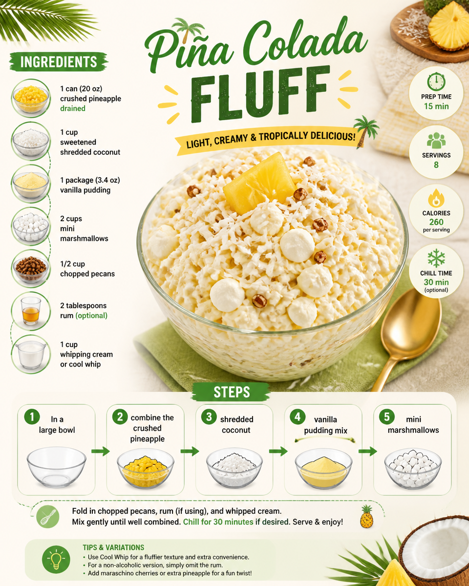 Pina Colada Fluff