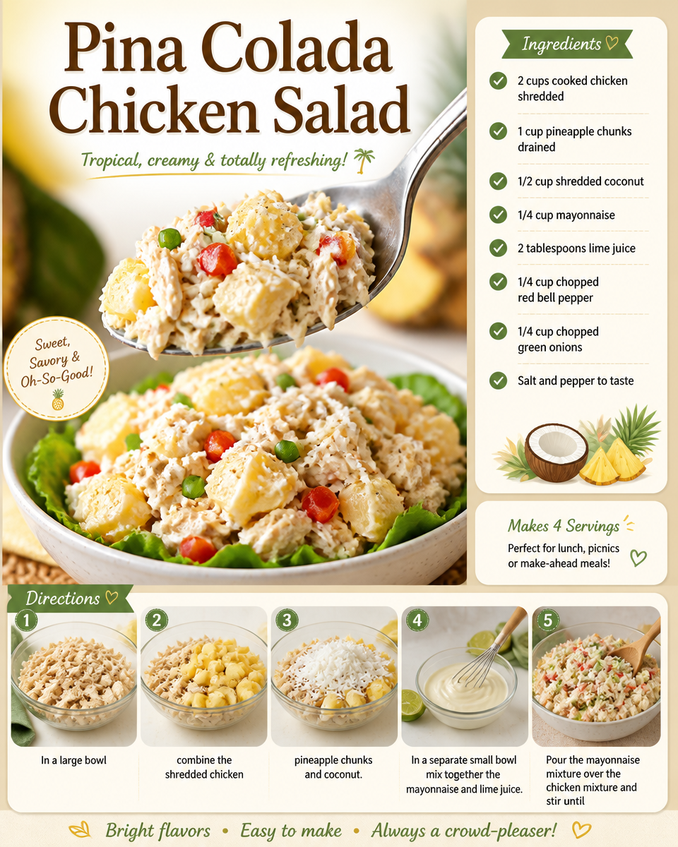 Pina Colada Chicken Salad