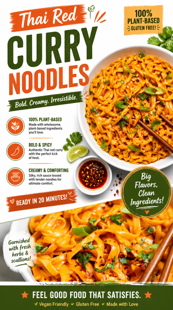 Thai Red Curry Noodles