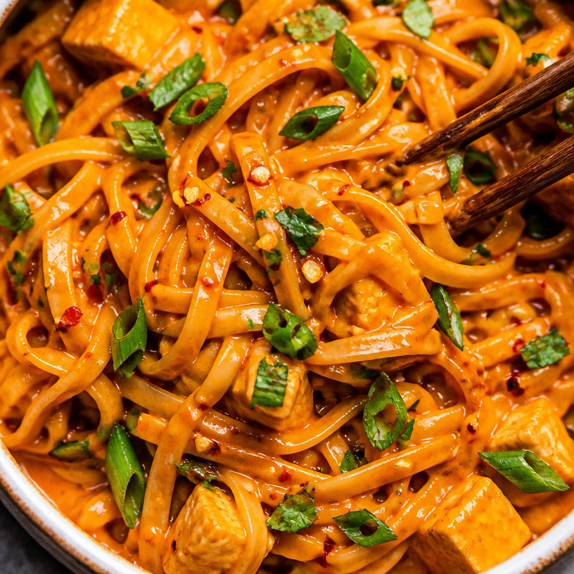 Thai Red Curry Noodles