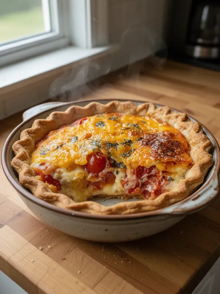 Southern Tomato Pie Recipe (Cheesy, Heirloom & Summer Favorite)