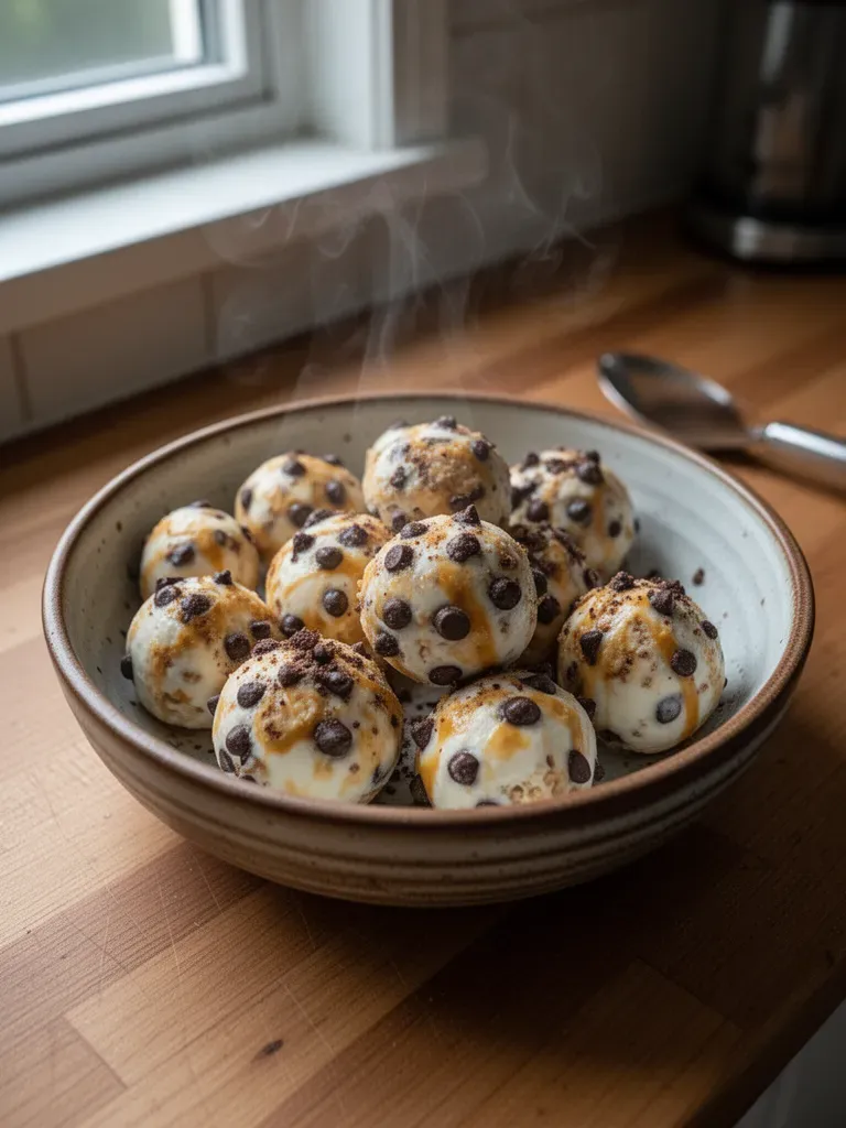 Frozen Peanut Butter Yogurt Bites