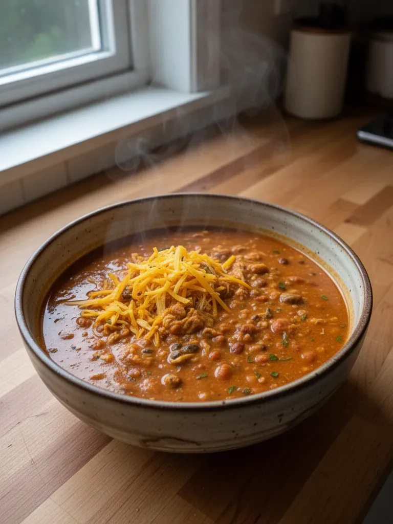 Easy Pumpkin Chicken Chili