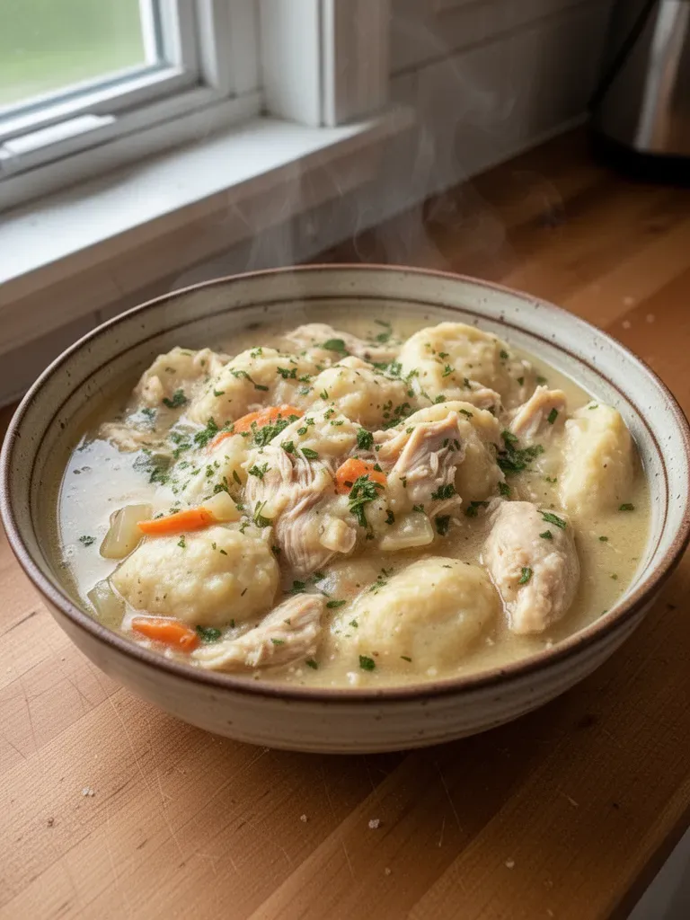 Crockpot Chicken And Dumplings