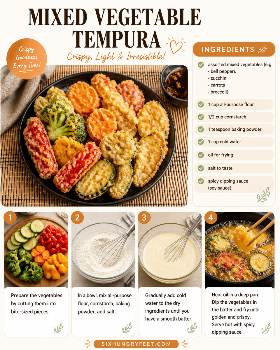 Mixed Vegetable Tempura