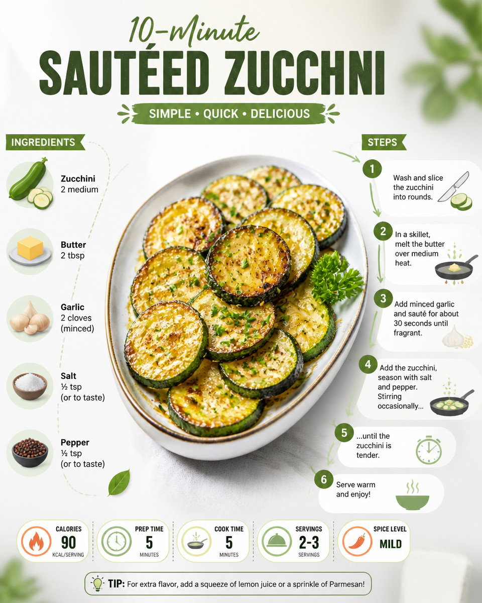 Sautéed Zucchini