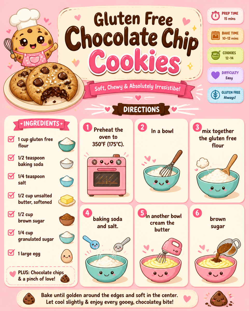 Gluten Free Chocolate Chip Cookies