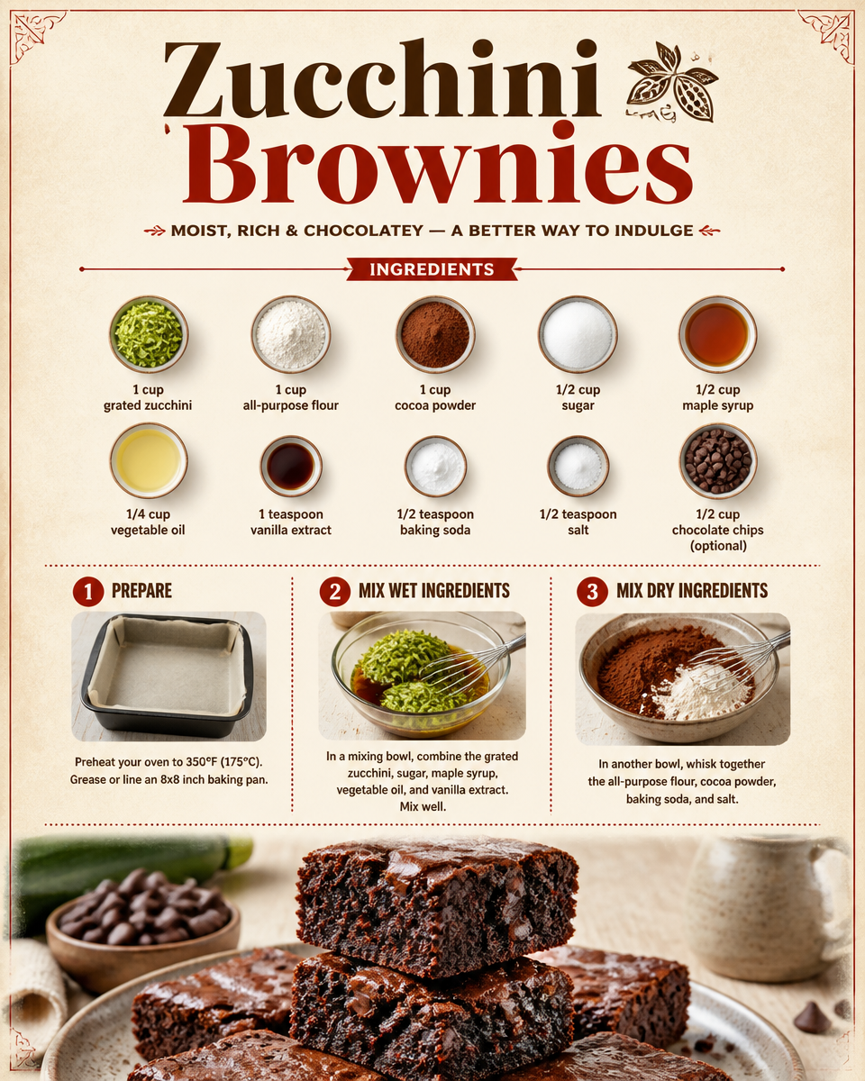 Zucchini Brownies