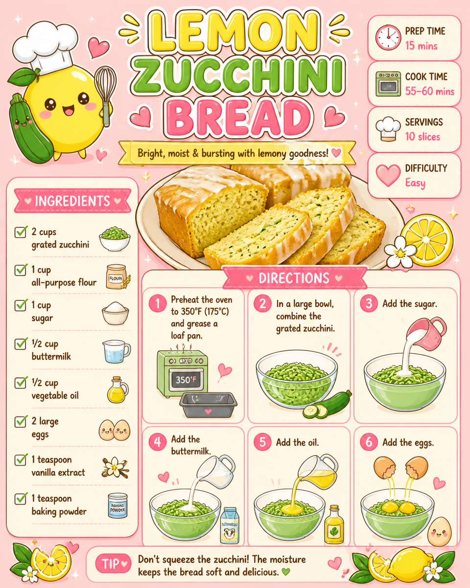 Lemon Zucchini Bread
