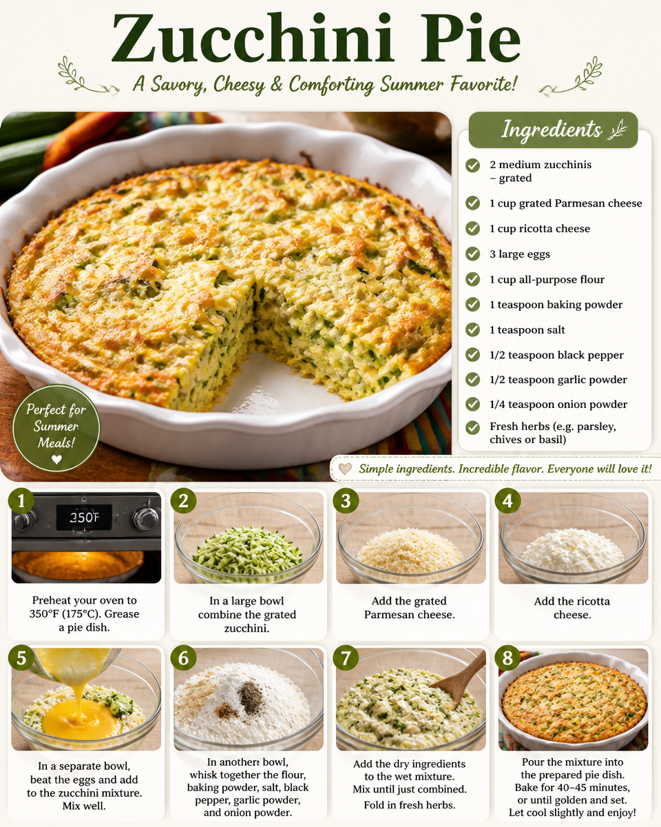 Zucchini Pie