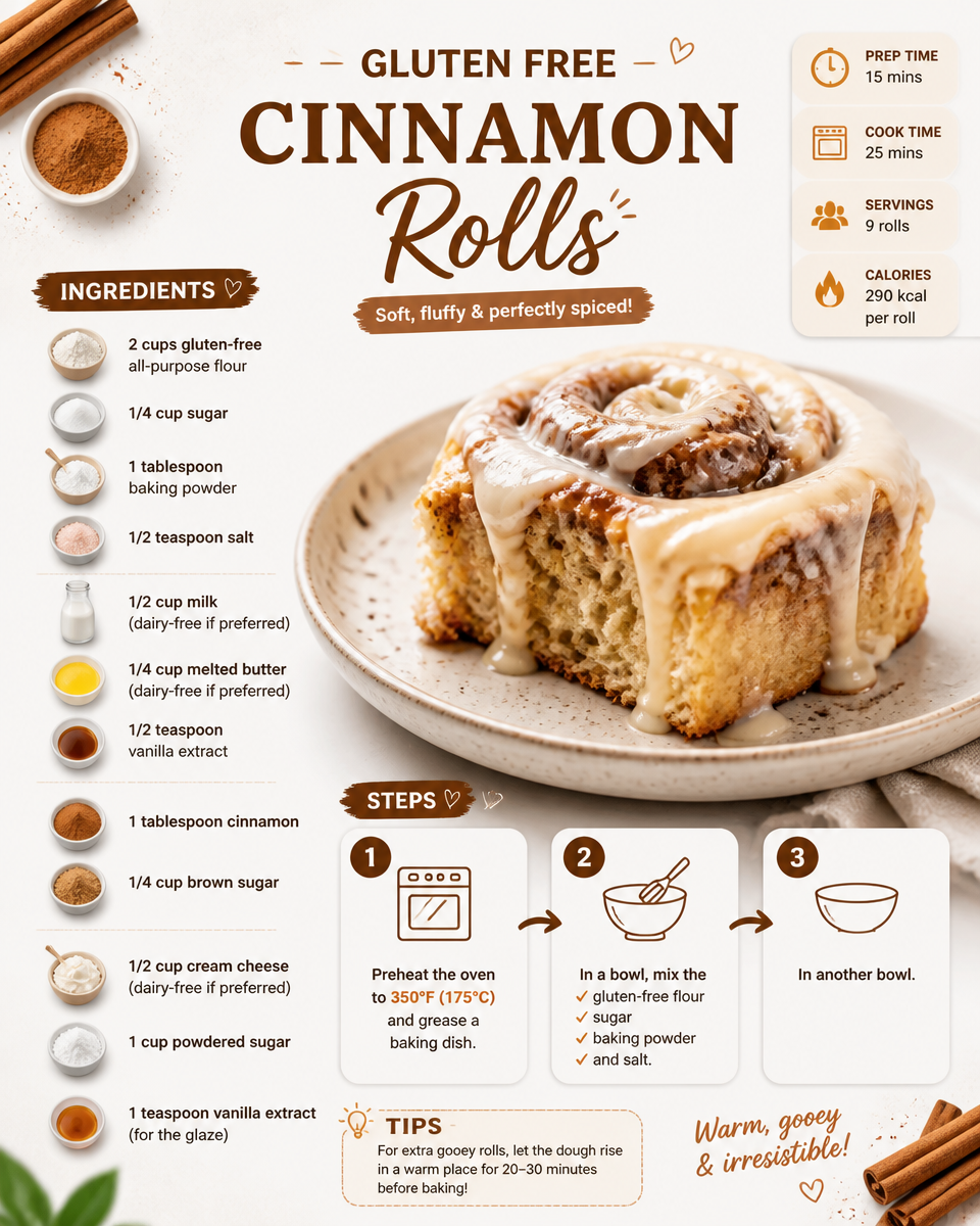 Gluten Free Cinnamon Rolls