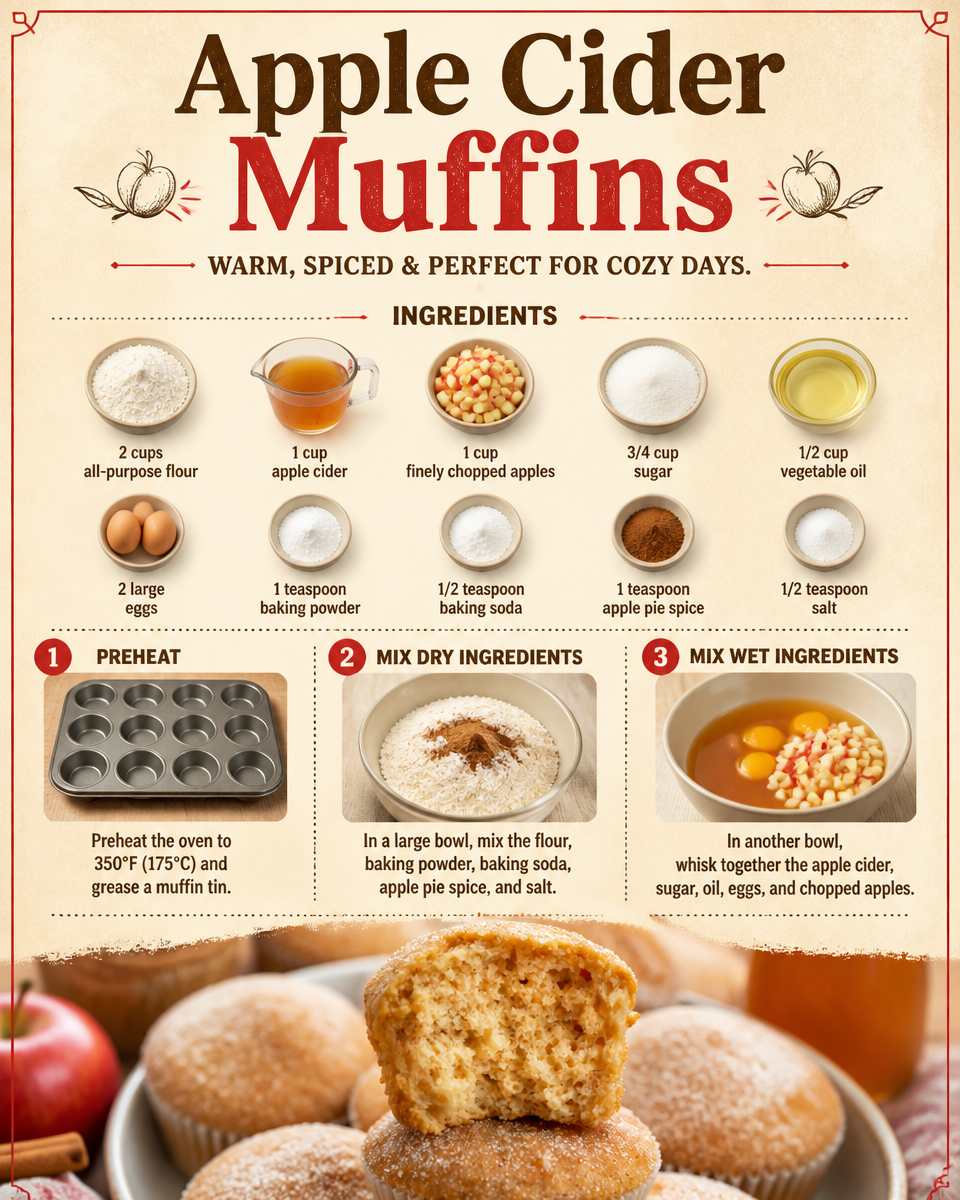 Apple Cider Muffins