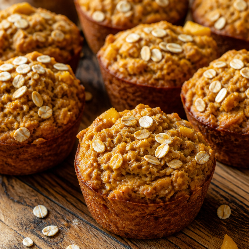 Pumpkin Oat Dog Muffins