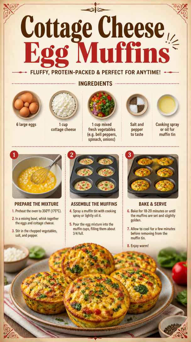 Cottage Cheese Egg Muffins