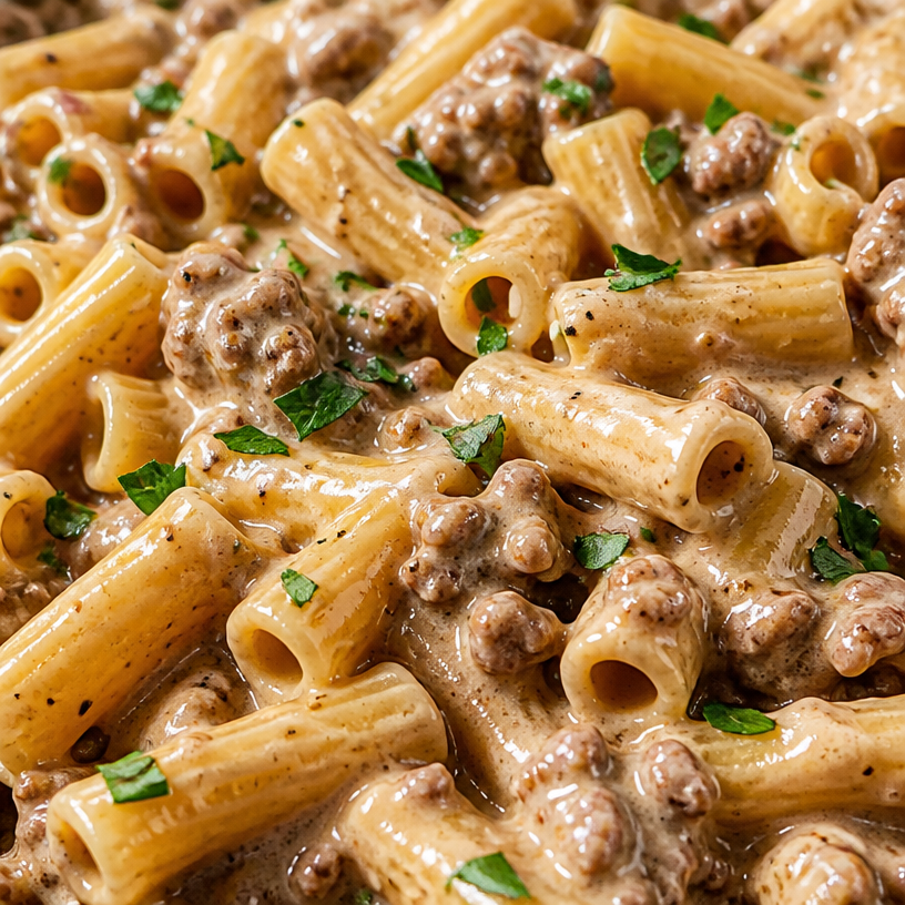 Creamy Beef Pasta