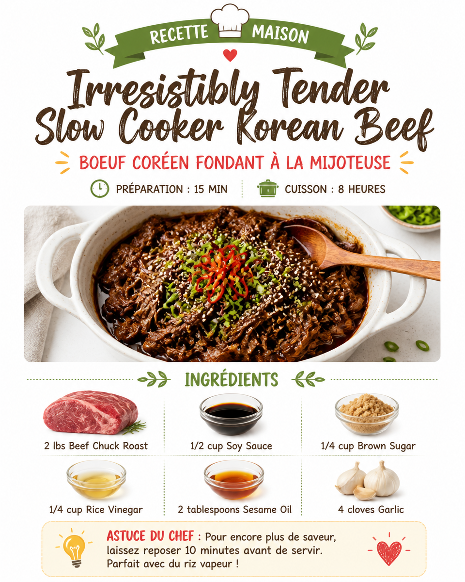 Irresistibly Tender Slow Cooker Korean Beef