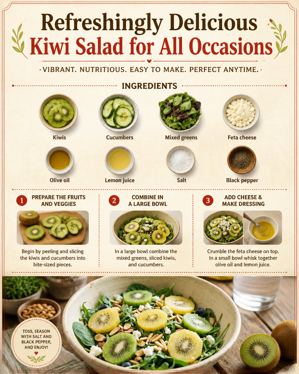 Refreshingly Delicious Kiwi Salad for All Occasions