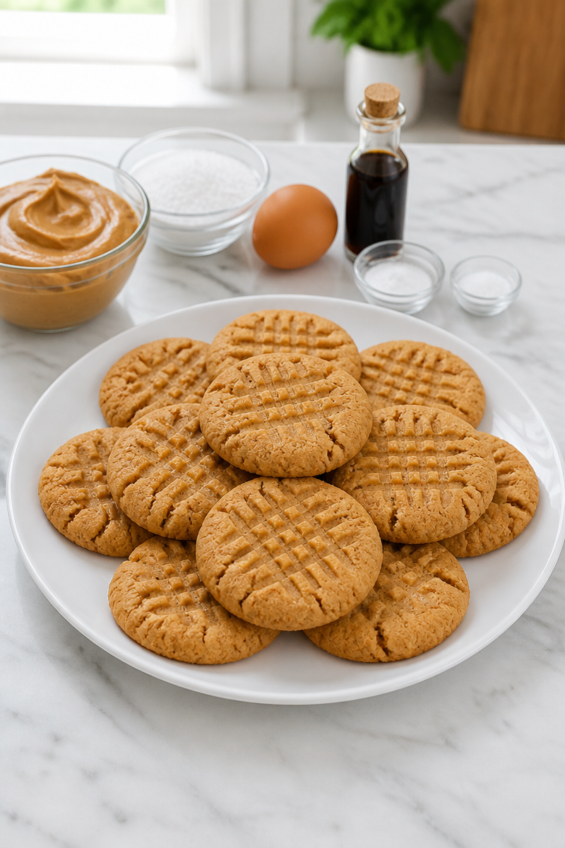 Low Carb Keto Peanut Butter Cookie Dessert
