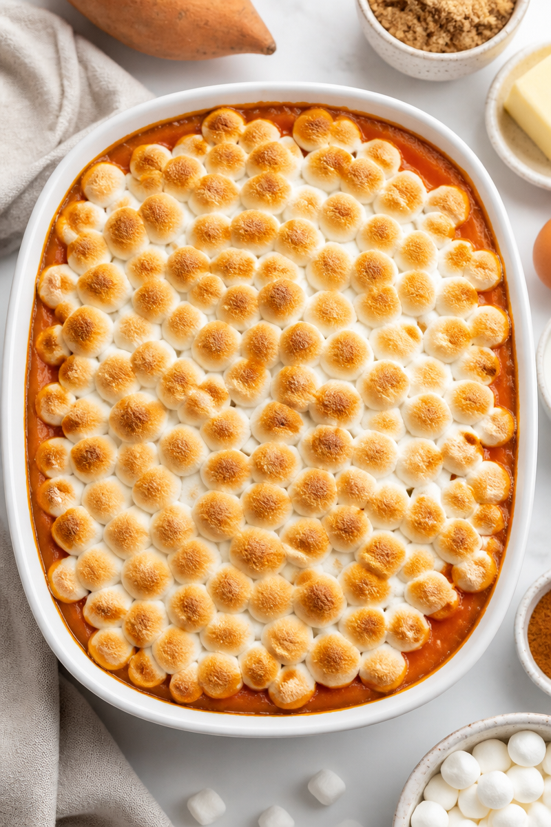 Ruth Chris Copycat Sweet Potato Casserole Recipe