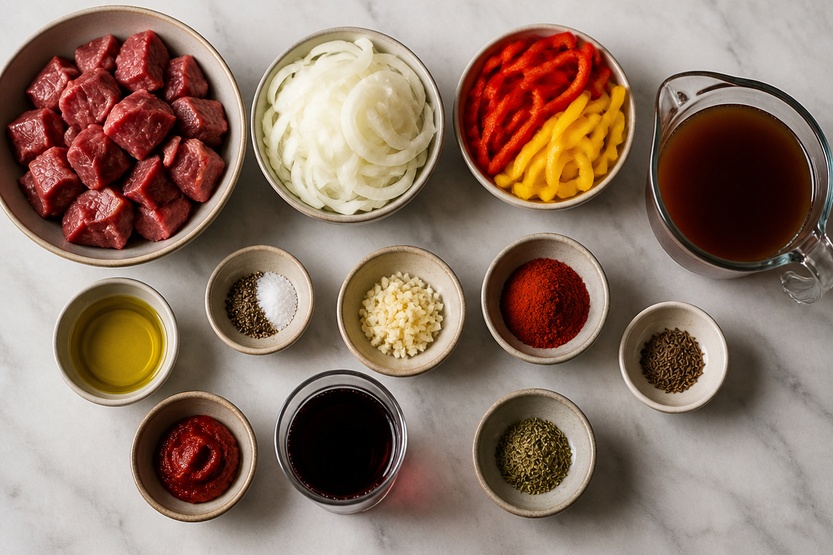 Classic German Beef Goulash