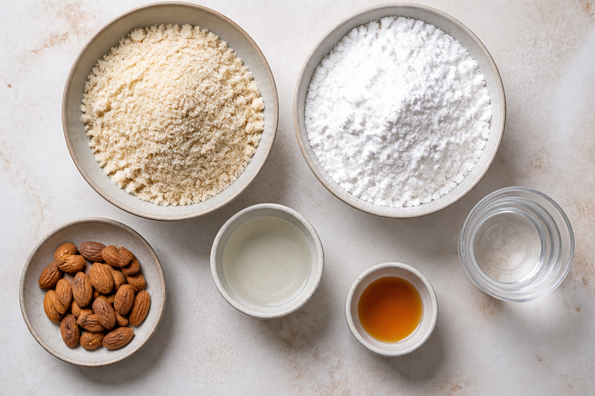 Traditional Homemade Marzipan (German Almond Paste)