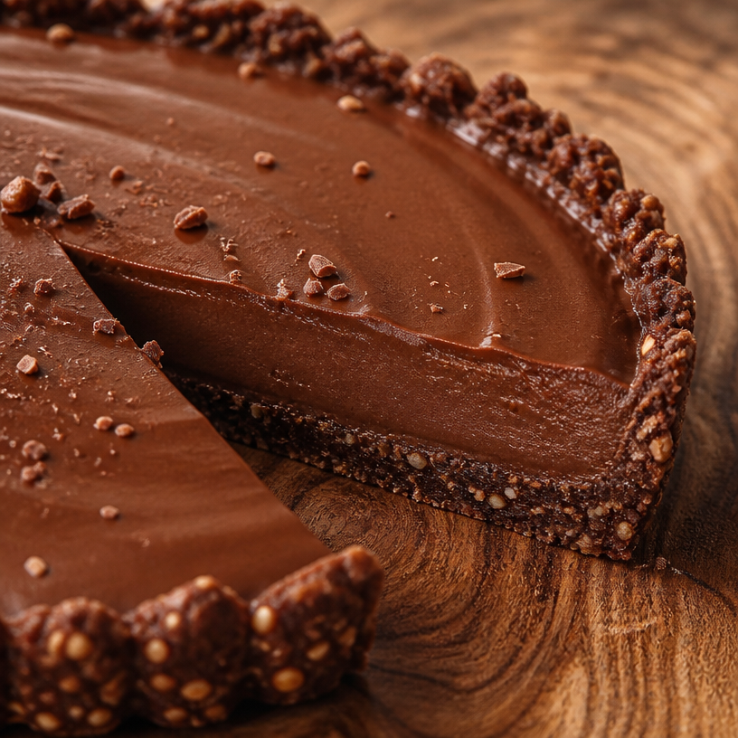 Tarte au Chocolat sans Cuisson
