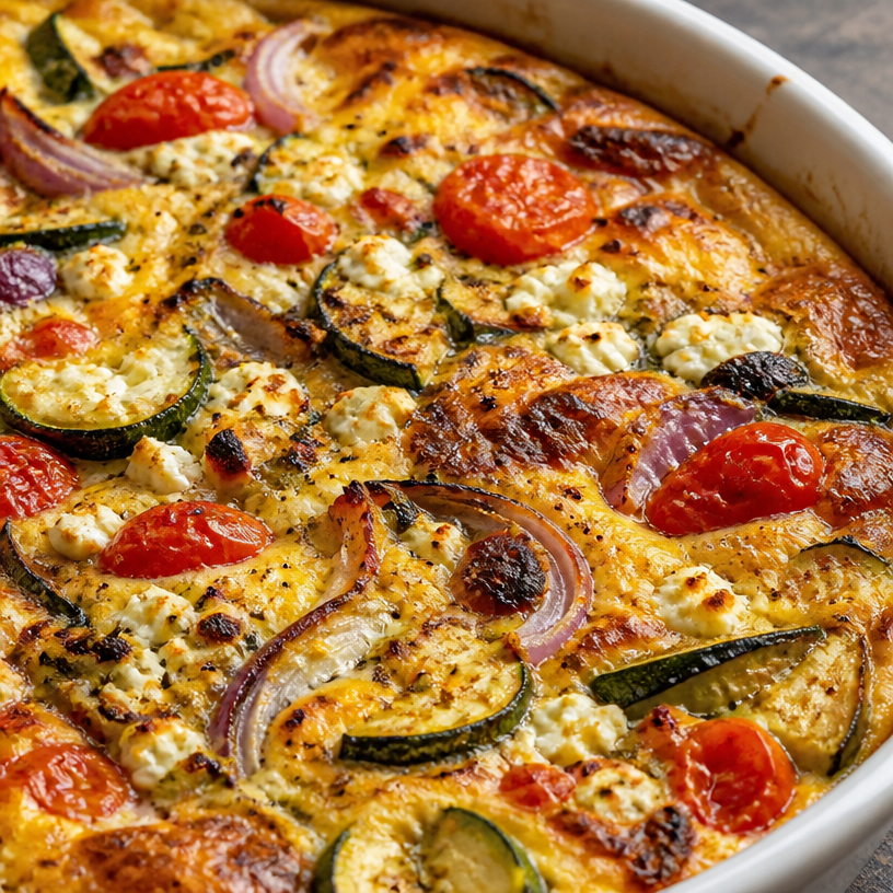 High Protein Veggie Bake